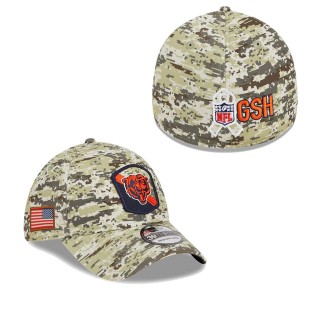 2023 Salute To Service Veterans Bears Camo Flex Hat