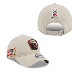 2023 Salute To Service Veterans Cardinals Stone 9TWENTY Adjustable Hat