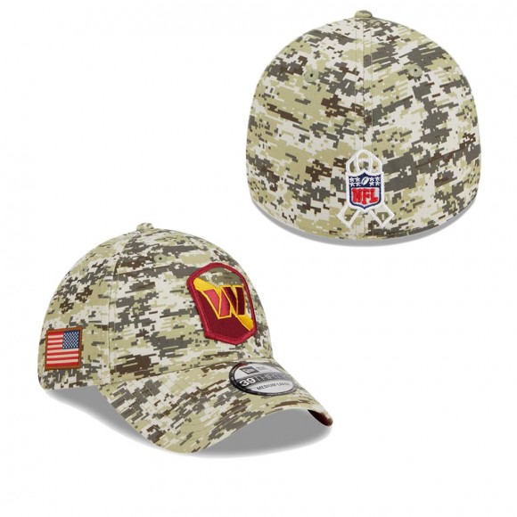 2023 Salute To Service Veterans Commanders Camo Flex Hat