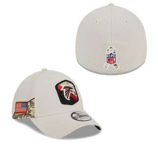 2023 Salute To Service Veterans Falcons Stone Flex Hat