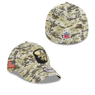 2023 Salute To Service Veterans Saints Camo Flex Hat