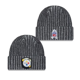 2023 Salute To Service Veterans Steelers Black Cuffed Knit Hat