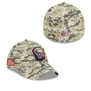 2023 Salute To Service Veterans Texans Camo Flex Hat