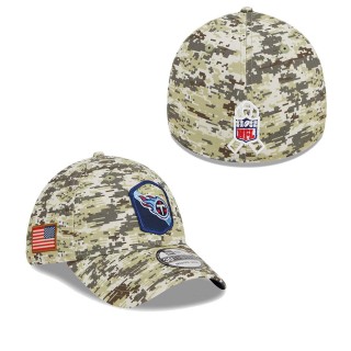 2023 Salute To Service Veterans Titans Camo Flex Hat