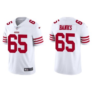 Aaron Banks 49ers Men's Vapor Limited White Jersey