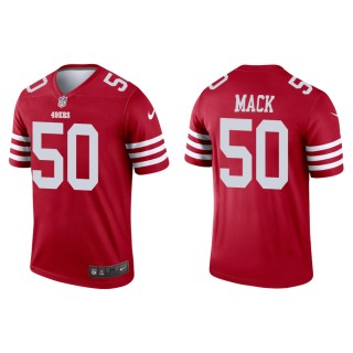 Alex Mack 49ers Men's Legend Scarlet Jersey