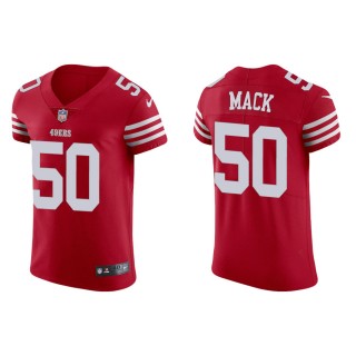 Alex Mack 49ers Men's Vapor Elite Scarlet Jersey