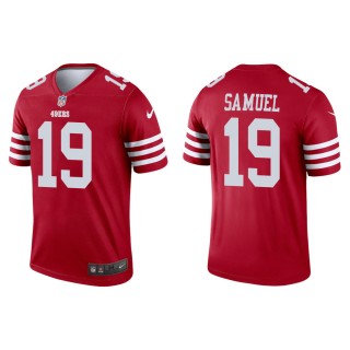 Deebo Samuel 49ers Men's Legend Scarlet Jersey