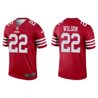 Jeff Wilson 49ers Men's Legend Scarlet Jersey