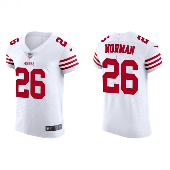 Men's 49ers Josh Norman Vapor Elite White Jersey