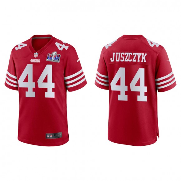 49ers Kyle Juszczyk Scarlet Super Bowl LVIII Game Jersey