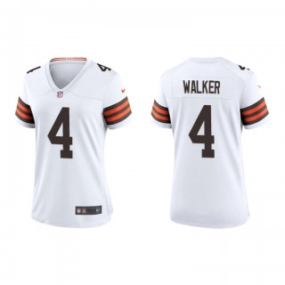 Anthony Walker White Game Browns Women's Jersey