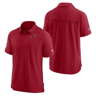Arizona Cardinals Nike Cardinal Sideline UV Performance Polo