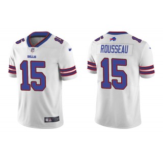 Men's Gregory Rousseau Buffalo Bills White 2021 NFL Draft Jersey