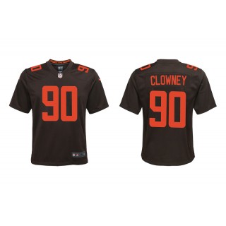 Youth Jadeveon Clowney Cleveland Browns Brown Alternate Game Jersey