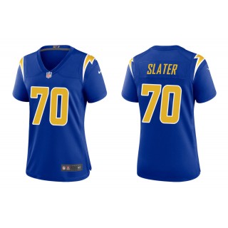Women's Rashawn Slater Los Angeles Chargers Royal Alternate Game Jersey