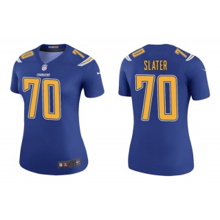 Women's Rashawn Slater Los Angeles Chargers Royal Color Rush Legend Jersey