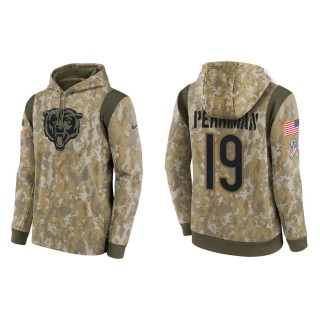 Men's Breshad Perriman Chicago Bears Camo 2021 Salute To Service Therma Hoodie