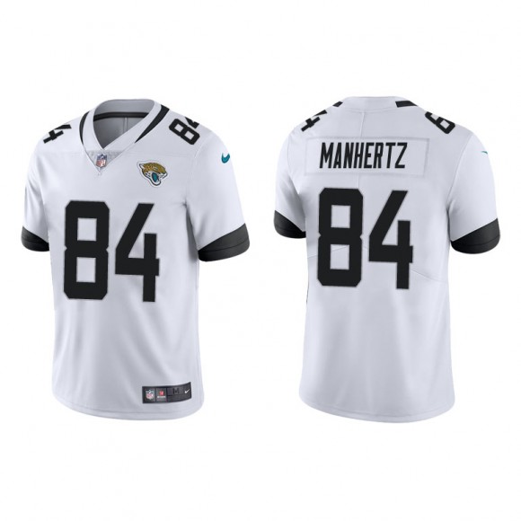 Chris Manhertz White Vapor Limited Jaguars Jersey