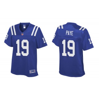 Women's Kwity Paye Indianapolis Colts Royal Pro Line Jersey