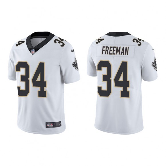 Devonta Freeman White Vapor Limited Saints Jersey