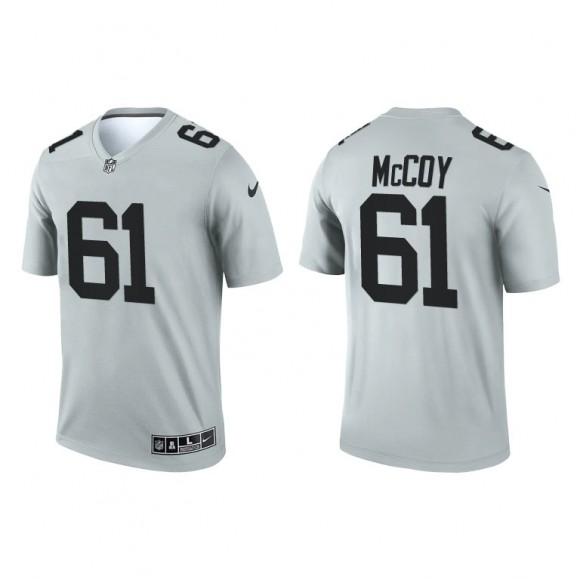 Gerald McCoy Silver 2021 Inverted Legend Raiders Jersey