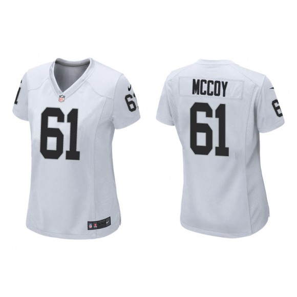 Gerald McCoy White Game Raiders Women's Jersey