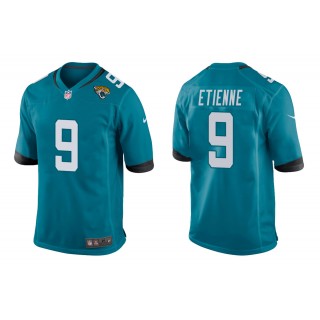 Men's Travis Etienne Jacksonville Jaguars Teal 2021 NFL Draft Jersey