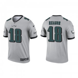 Jalen Reagor Silver 2021 Inverted Legend Eagles Jersey