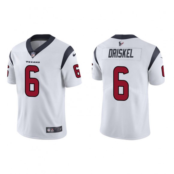 Jeff Driskel White Vapor Limited Texans Jersey