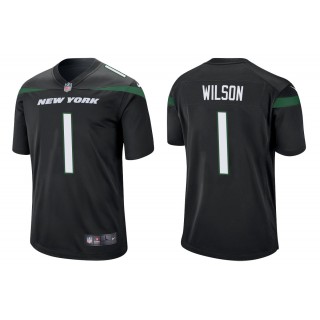 Men's Zach Wilson New York Jets Black 2021 NFL Draft Jersey