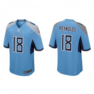 Josh Reynolds Light Blue Game Titans Jersey