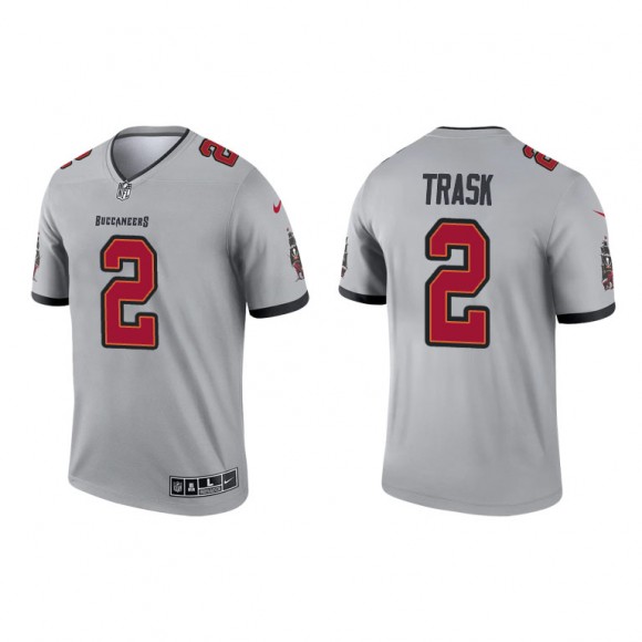 Kyle Trask Gray 2021 Inverted Legend Buccaneers Jersey