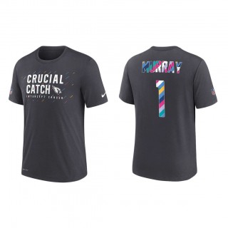 Kyler Murray Arizona Cardinals Nike Charcoal 2021 NFL Crucial Catch Performance T-Shirt