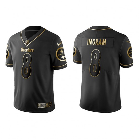Melvin Ingram Black Golden Edition Steelers Jersey