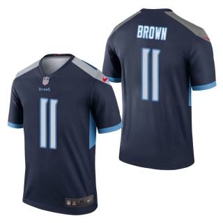 Men's Tennessee Titans A.J. Brown Navy Legend Jersey