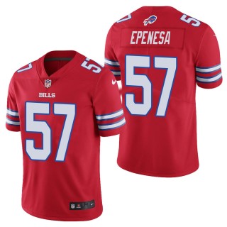 Men's Buffalo Bills A.J. Epenesa Red Color Rush Limited Jersey