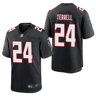 Men's Atlanta Falcons A.J. Terrell Black Throwback Game Jersey