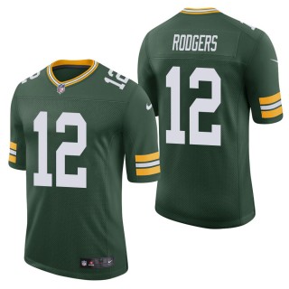 Men's Green Bay Packers Aaron Rodgers Green Vapor Untouchable Limited Jersey