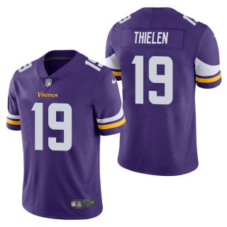 Men's Minnesota Vikings Adam Thielen Purple Vapor Untouchable Limited Jersey