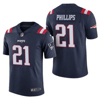Men's New England Patriots Adrian Phillips Navy Color Rush Limited Jersey
