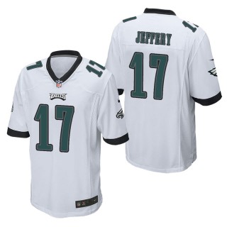 Men's Philadelphia Eagles Alshon Jeffery White Game Jersey