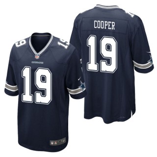 Men's Dallas Cowboys Amari Cooper Navy Game Jersey