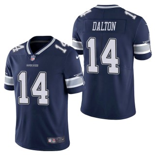 Men's Dallas Cowboys Andy Dalton Navy Vapor Untouchable Limited Jersey