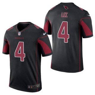 Men's Arizona Cardinals Andy Lee Black Color Rush Legend Jersey