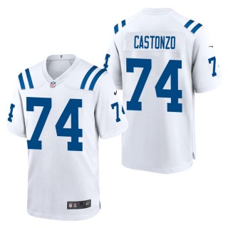 Men's Indianapolis Colts Anthony Castonzo White Game Jersey