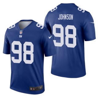 Men's New York Giants Austin Johnson Royal Legend Jersey