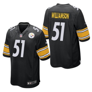 Men's Pittsburgh Steelers Avery Williamson Black Game Jersey