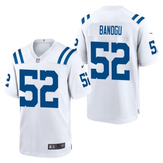 Men's Indianapolis Colts Ben Banogu White Game Jersey