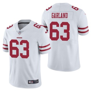 Men's San Francisco 49ers Ben Garland White Vapor Untouchable Limited Jersey